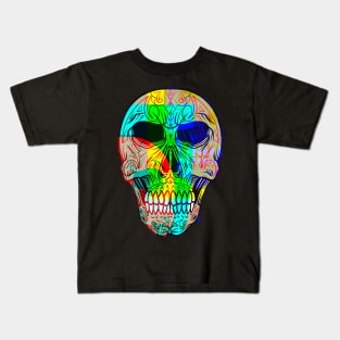 Chromatic skull Kids T-Shirt
